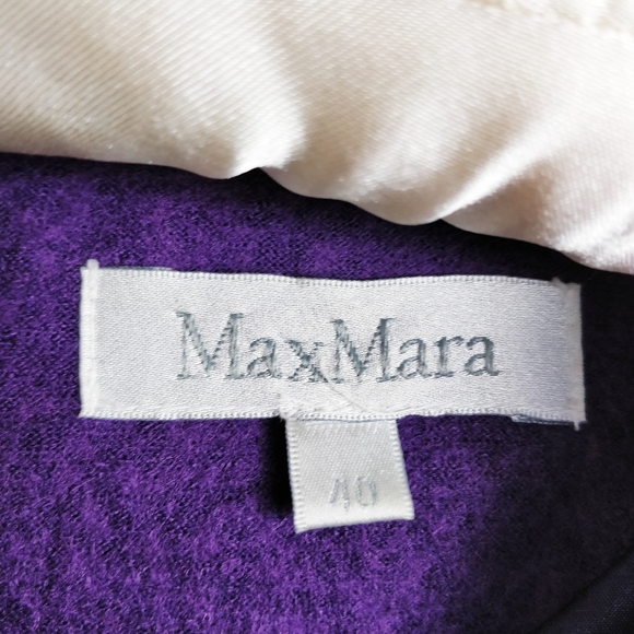 MaxMara wool work dress with hidden pockets - Picture 8 of 10